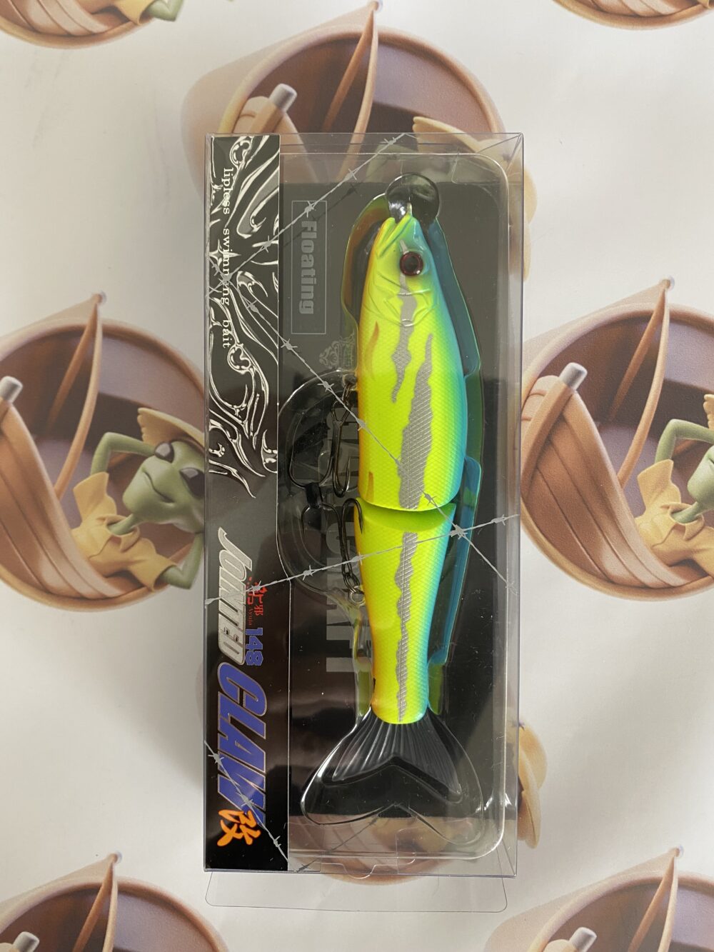 Isca Artificial Gan Craft Jointed Claw 148 14,8cm 34g Cor Blue Back Chart