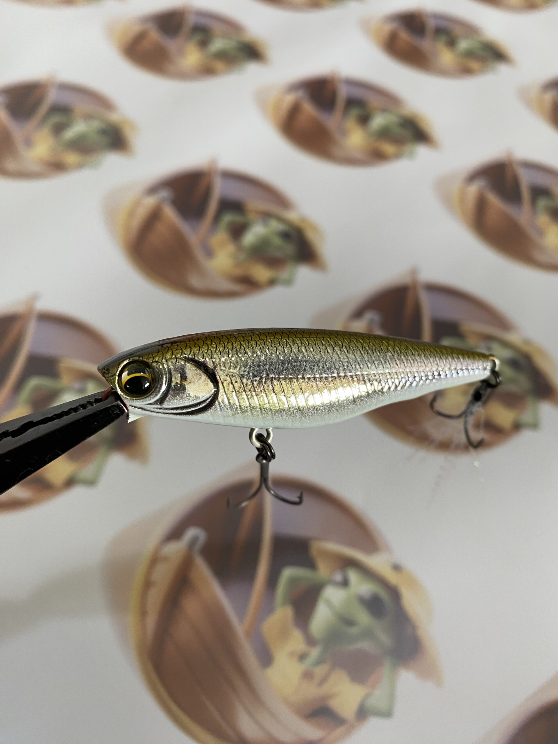 Isca Artificial Imakatsu Dilemma Popper 70 Cor 3DR Metal Wakasagi