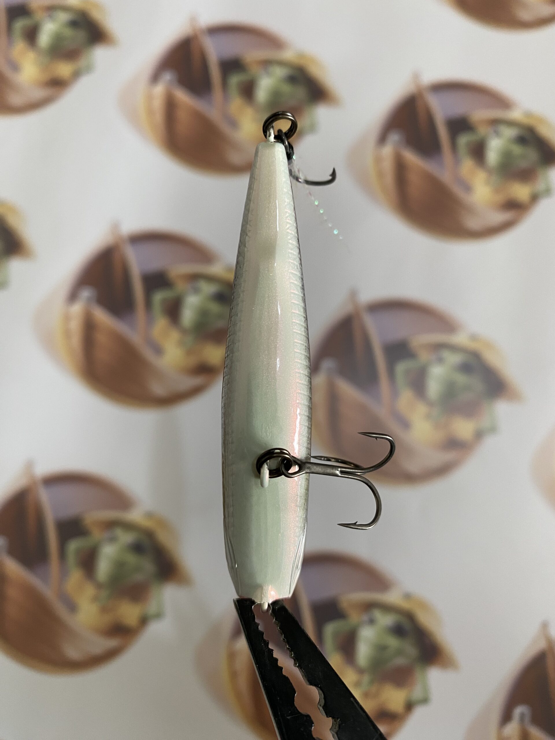 Isca Artificial Imakatsu Dilemma Popper 70 Cor 3DR Metal Wakasagi - Imagem 4