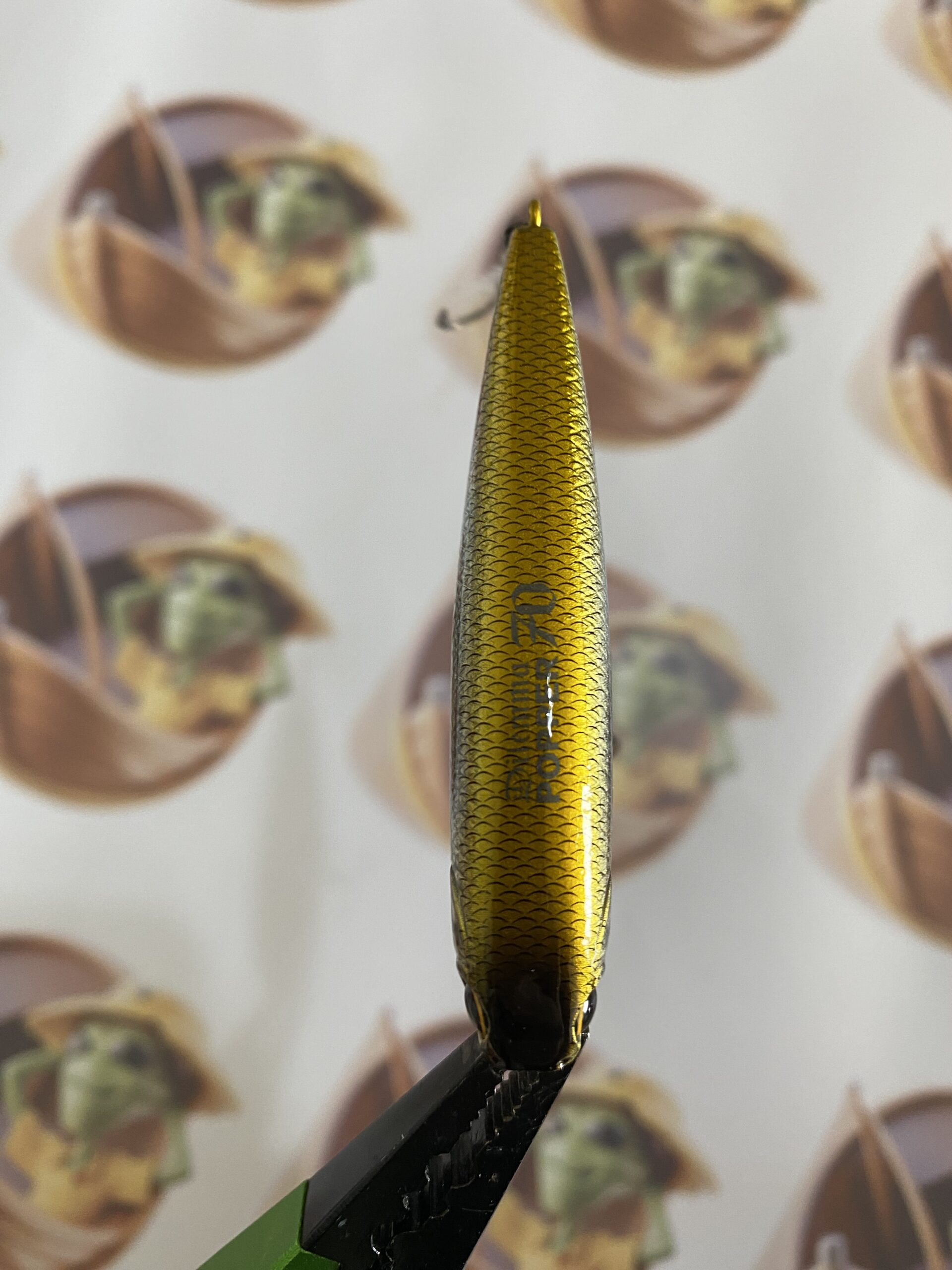 Isca Artificial Imakatsu Dilemma Popper 70 Cor 3DR Metal Wakasagi - Imagem 3