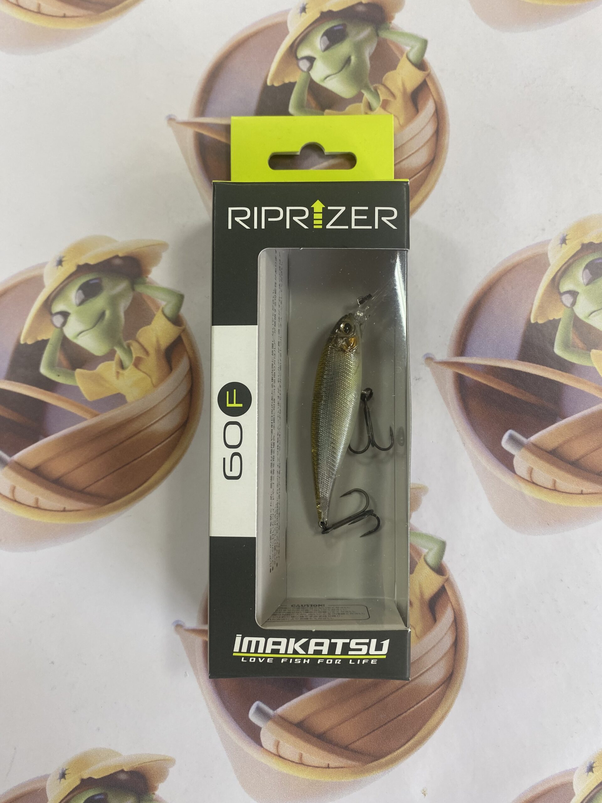 Isca Artificial Imakatsu Riprizer 60F 6cm 4,4g Cor Real Wakasagi - Silver FP - Imagem 2