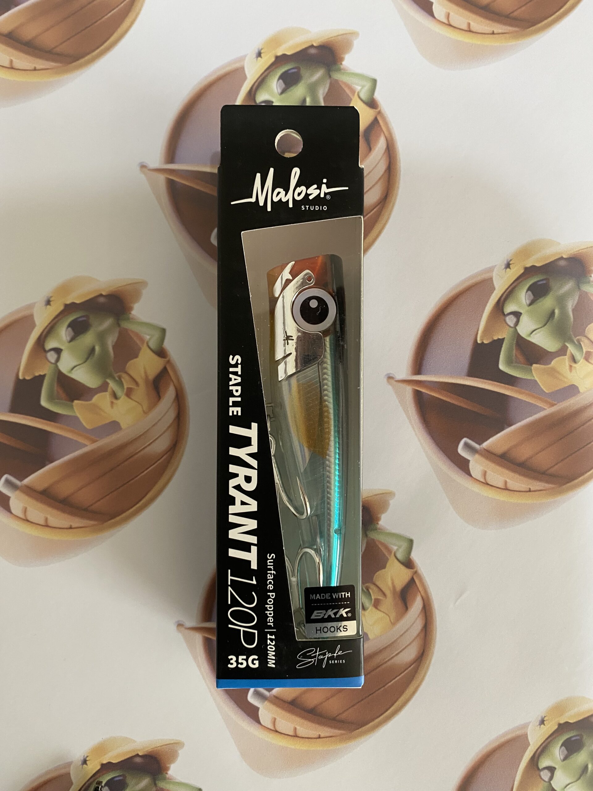 Isca Artificial Malosi Staple Tyrant 120P Cor Backwater - Imagem 2