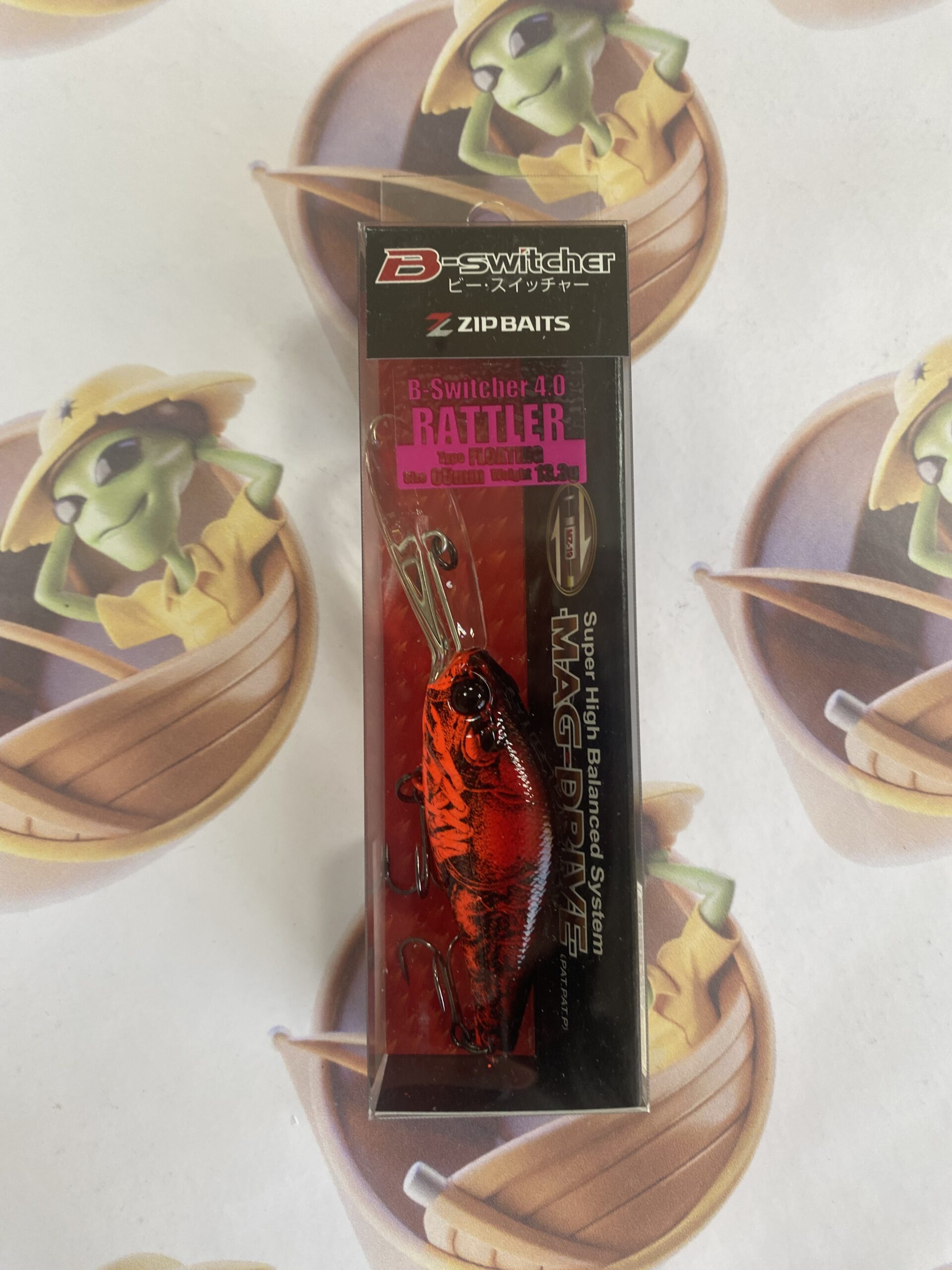 Isca Artificial Zip Baits B-Switcher Rattler 4.0 Cor Delta Craw (054) - Imagem 2