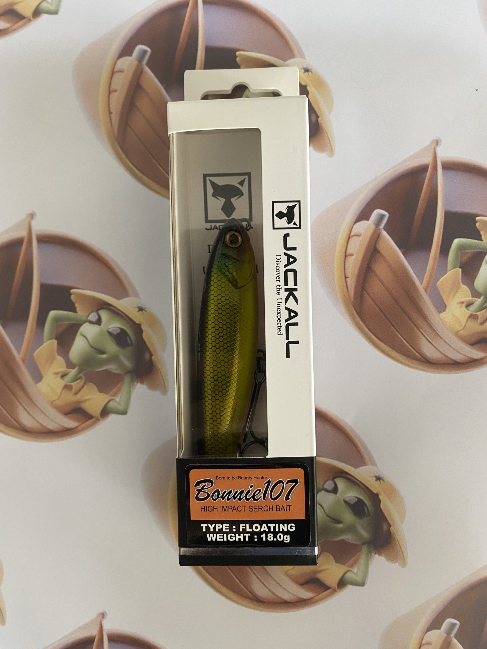 Isca Jackall Bonnie 107 Cor Flash Gold Bait - Imagem 2
