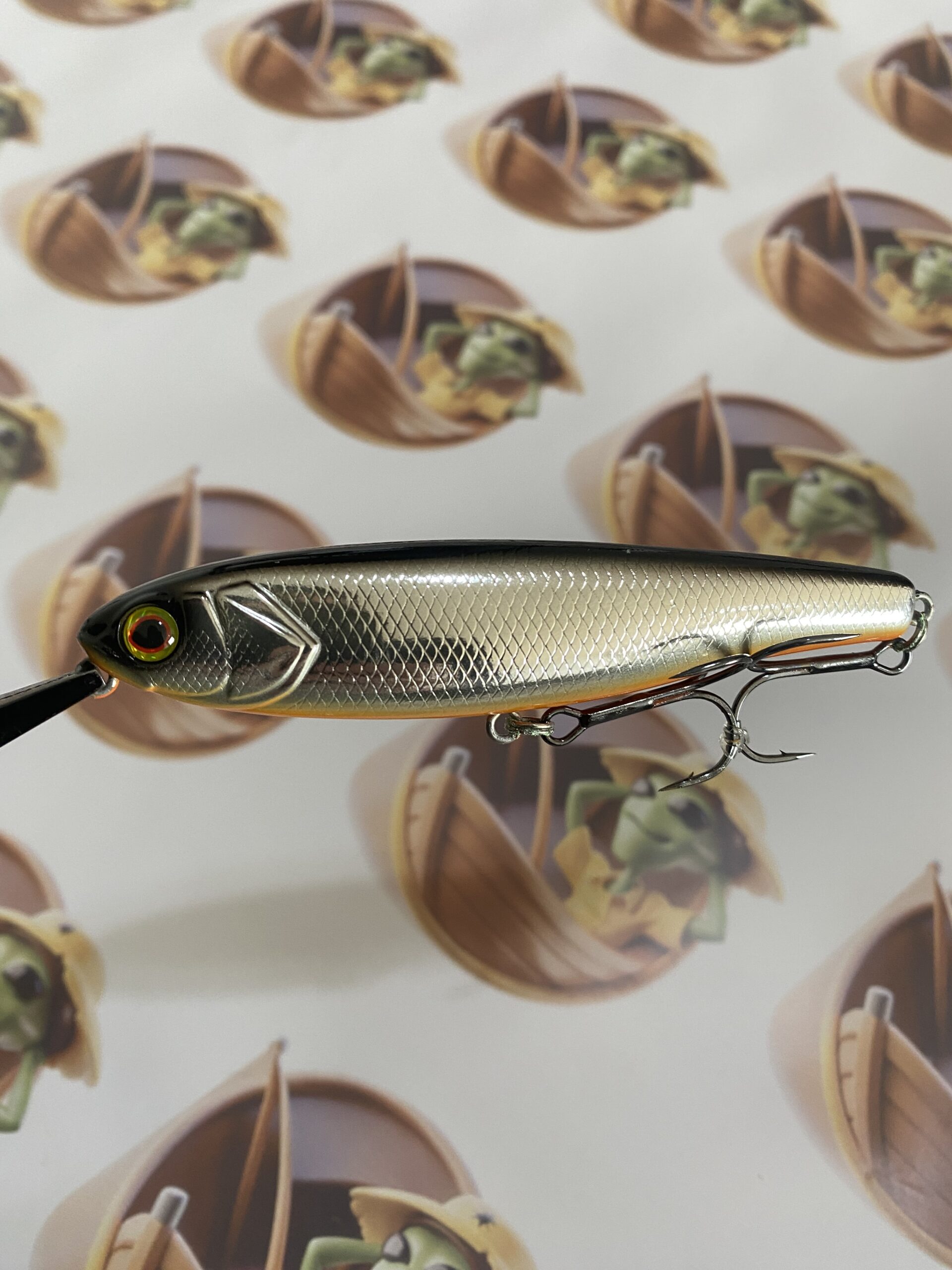 Isca Jackall Bonnie 107 Cor Silver Orange Belly