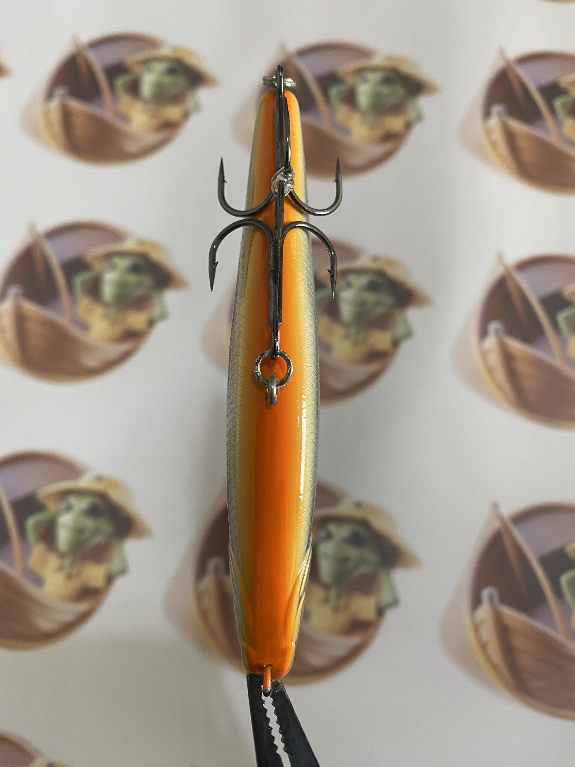 Isca Jackall Bonnie 107 Cor Silver Orange Belly - Imagem 4