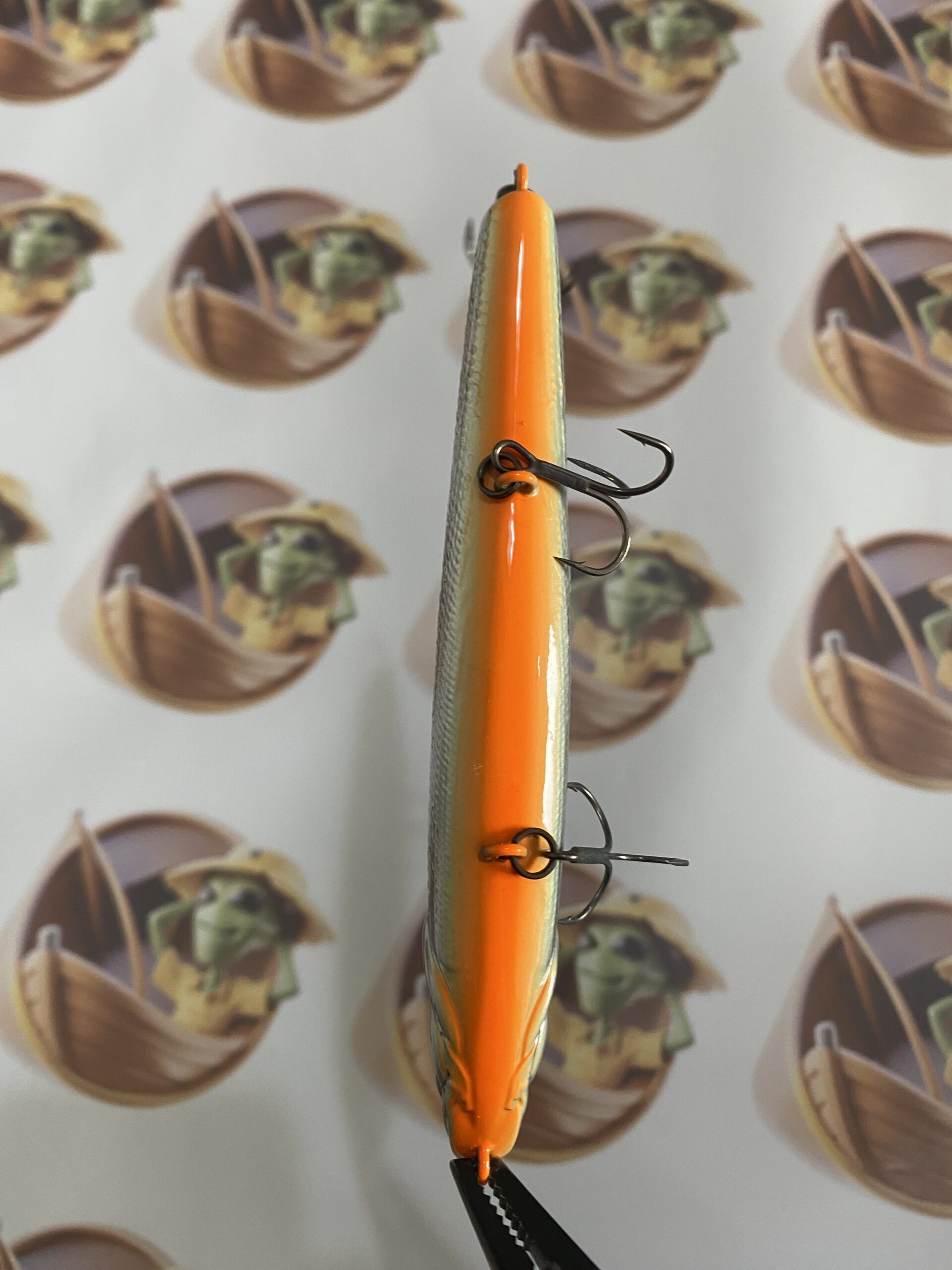 Isca Jackall Bonnie 128 Cor Silver Orange Belly - Imagem 4