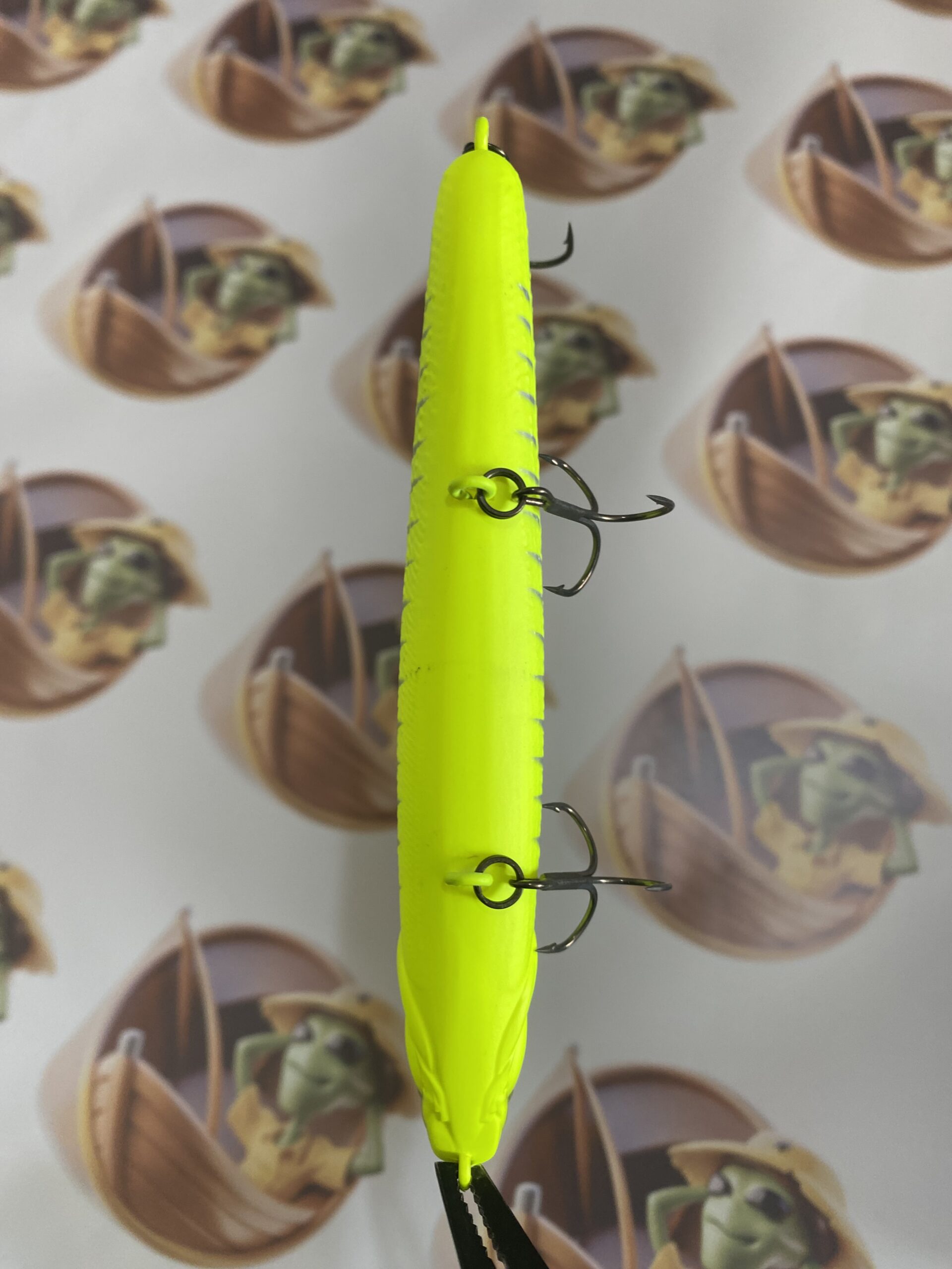 Isca Jackall Bonnie 128 Cor UV Bone Lemon - Imagem 4