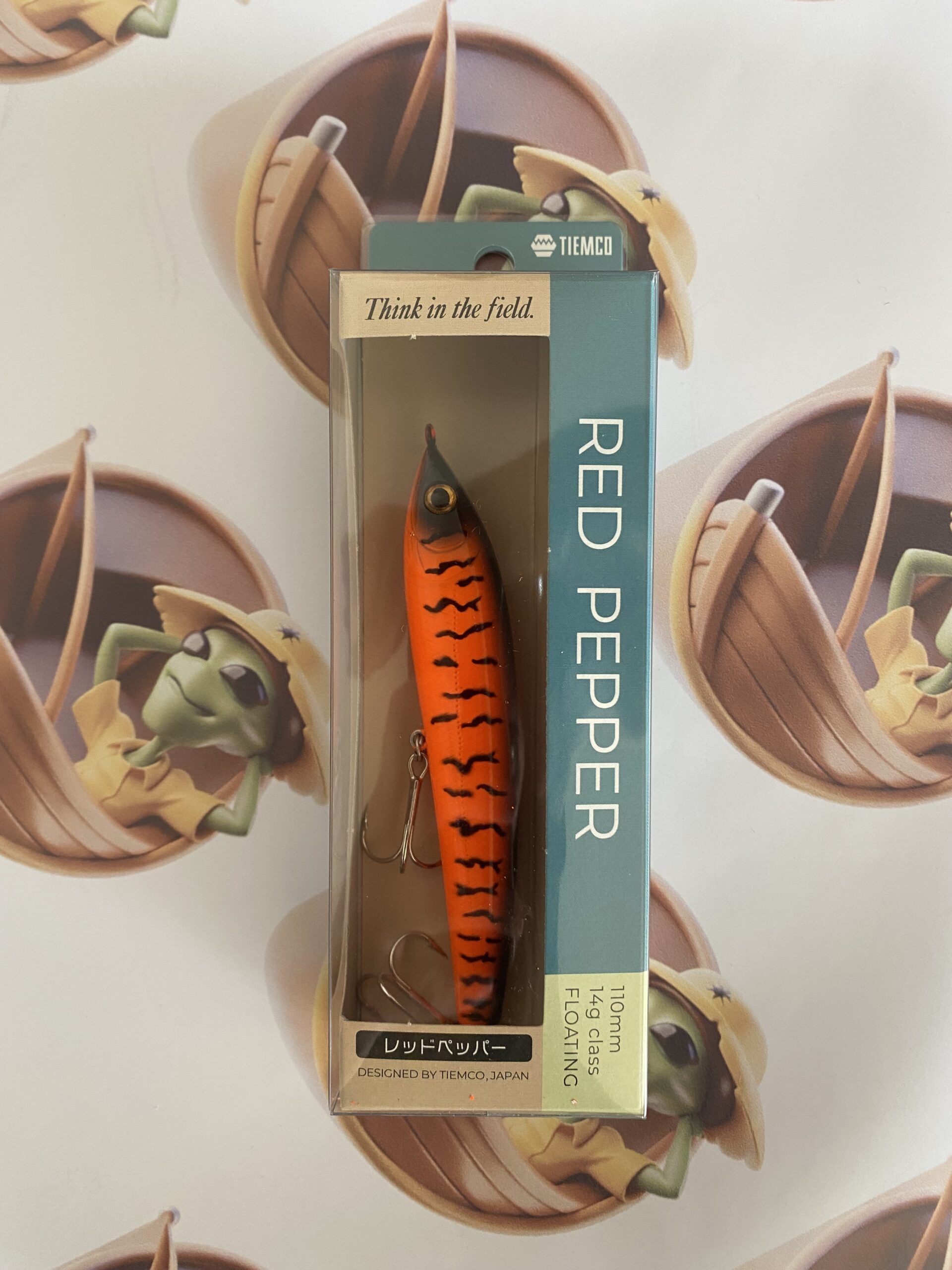Isca Tiemco Red Pepper 110 Cor Hallowen Tiger - Imagem 2