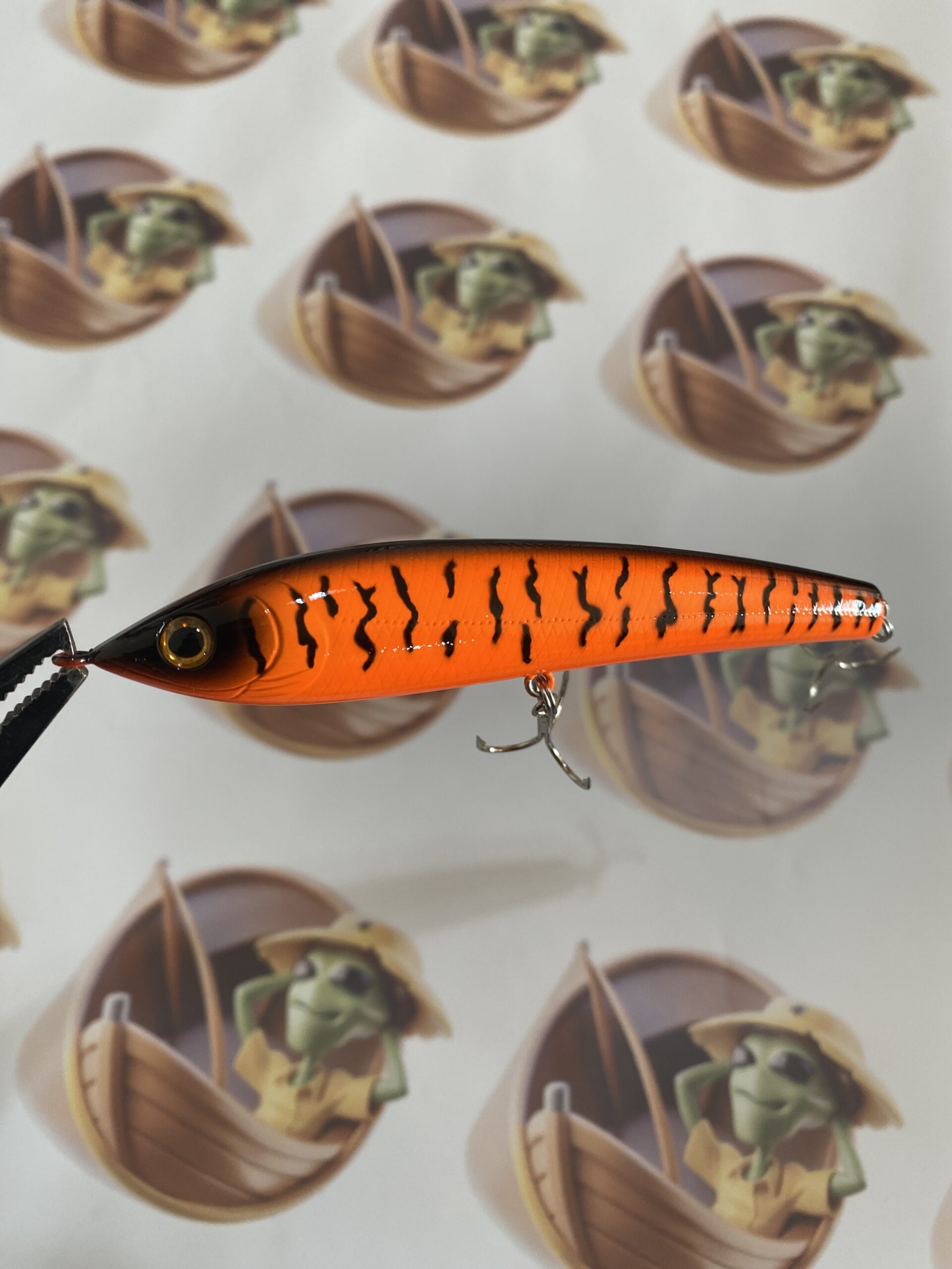 Isca Tiemco Red Pepper 110 Cor Hallowen Tiger