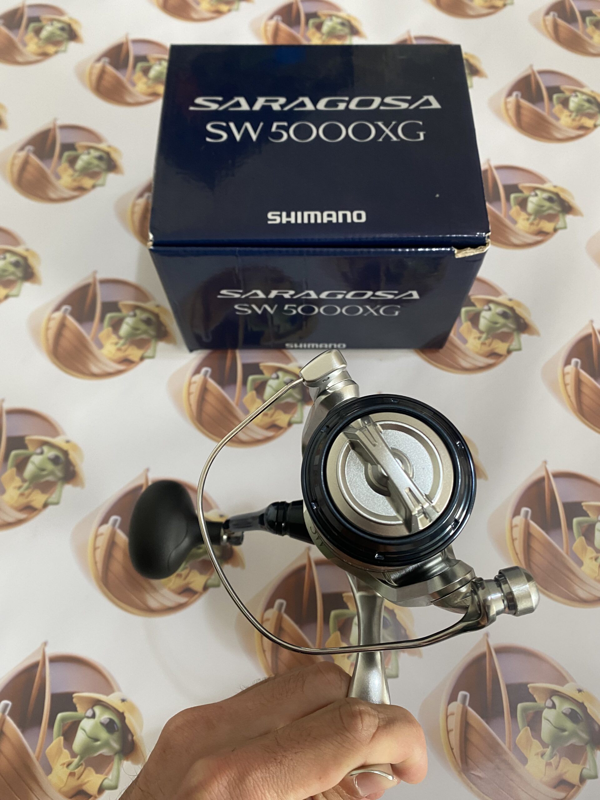 Molinete Shimano Saragosa SW 5000 XG - Imagem 5
