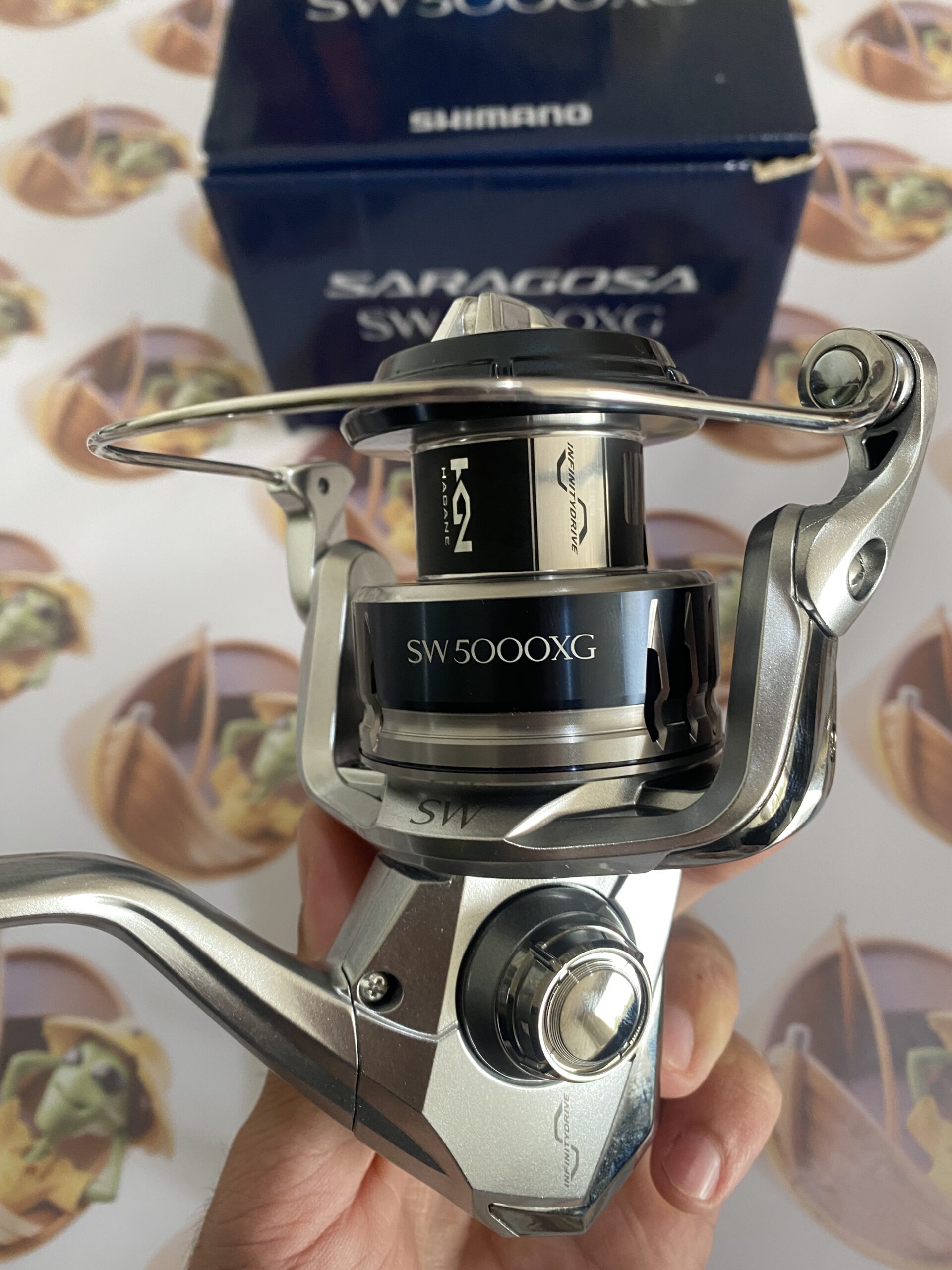 Molinete Shimano Saragosa SW 5000 XG - Imagem 3