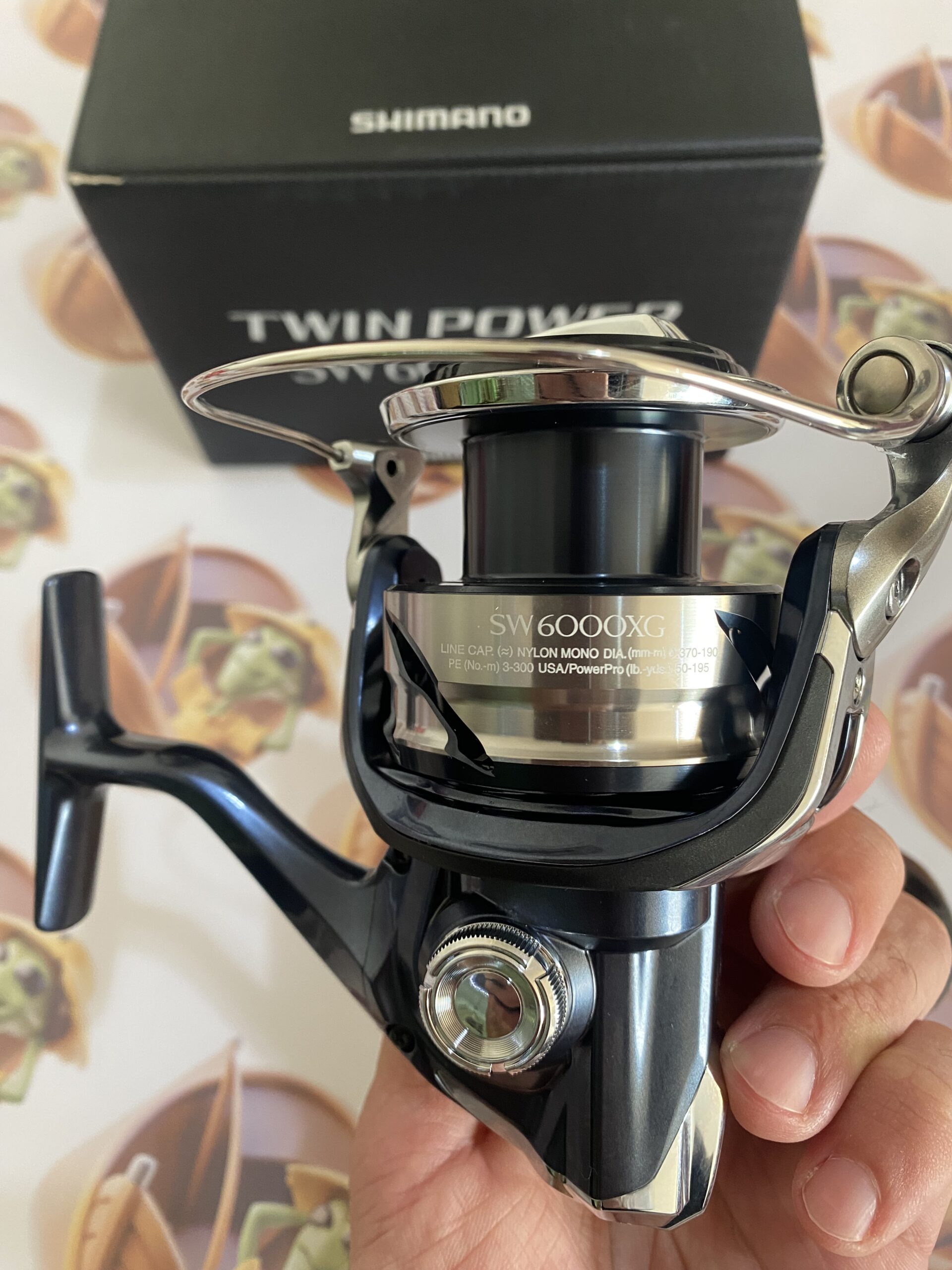 Molinete Shimano Twin Power SW 6000 XG - Imagem 3