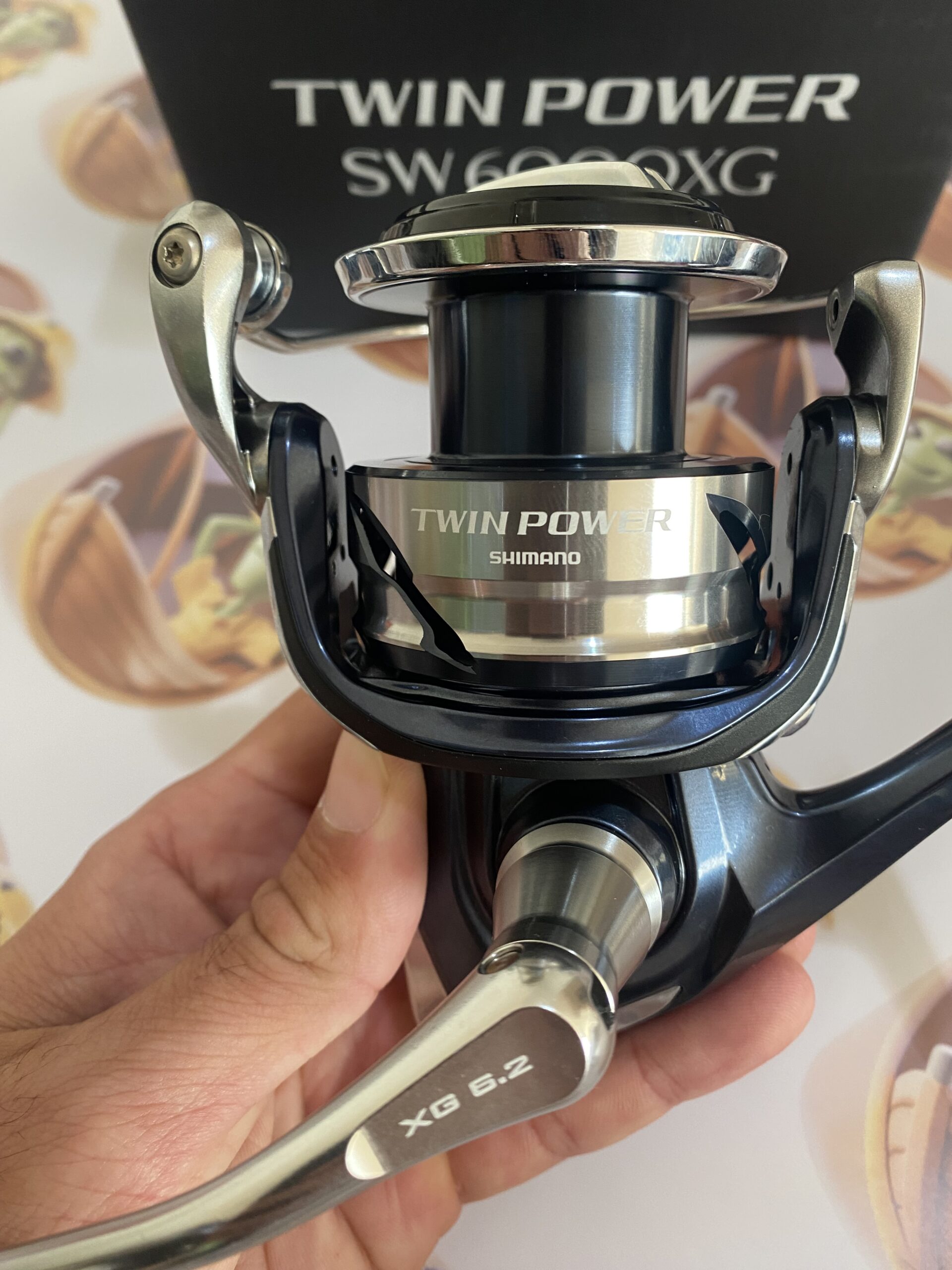 Molinete Shimano Twin Power SW 6000 XG - Imagem 2
