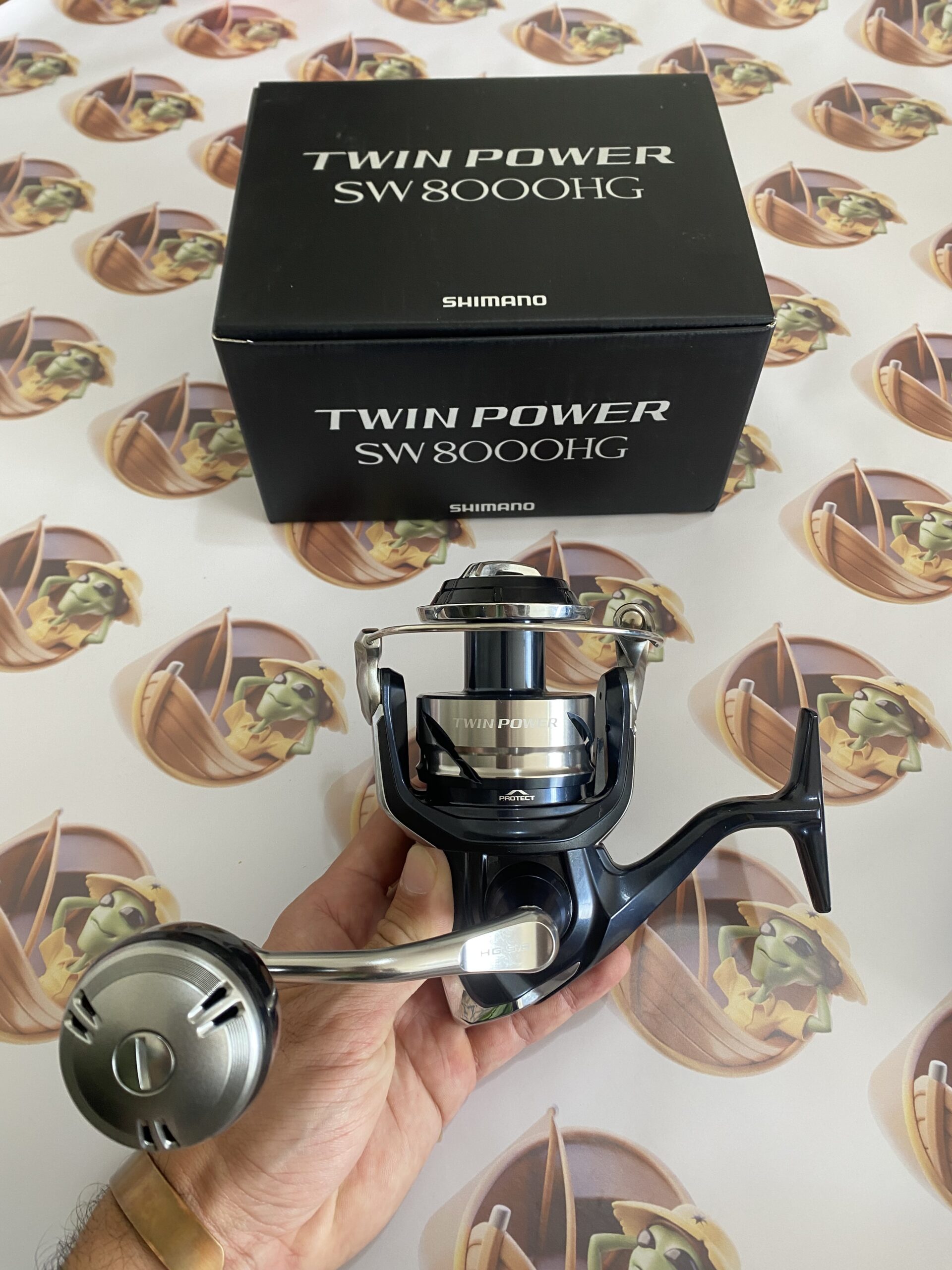 Molinete Shimano Twin Power SW 8000HG
