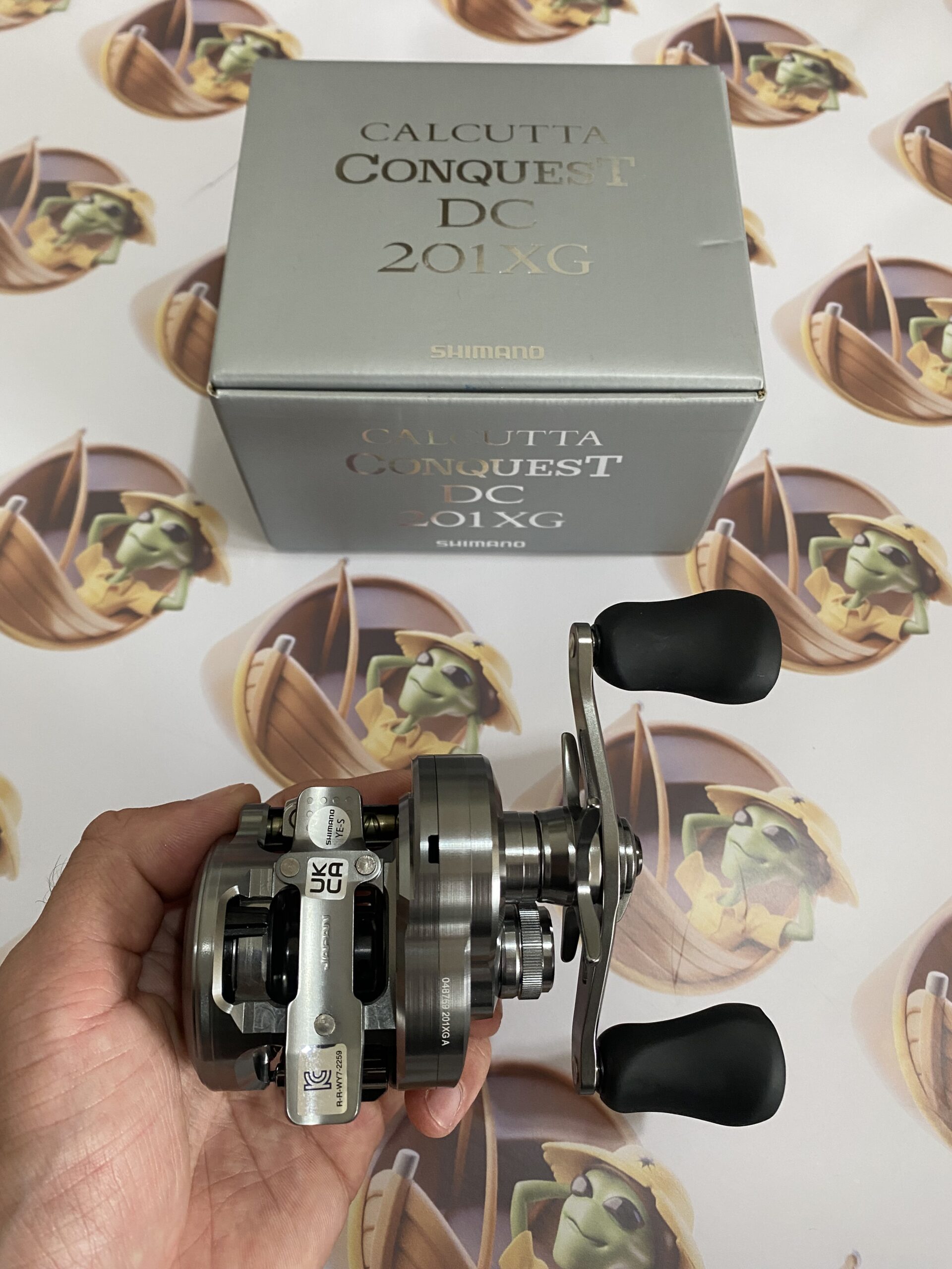 Carretilha Shimano Calcutta Conquest DC 201 XG 2026 - Imagem 6