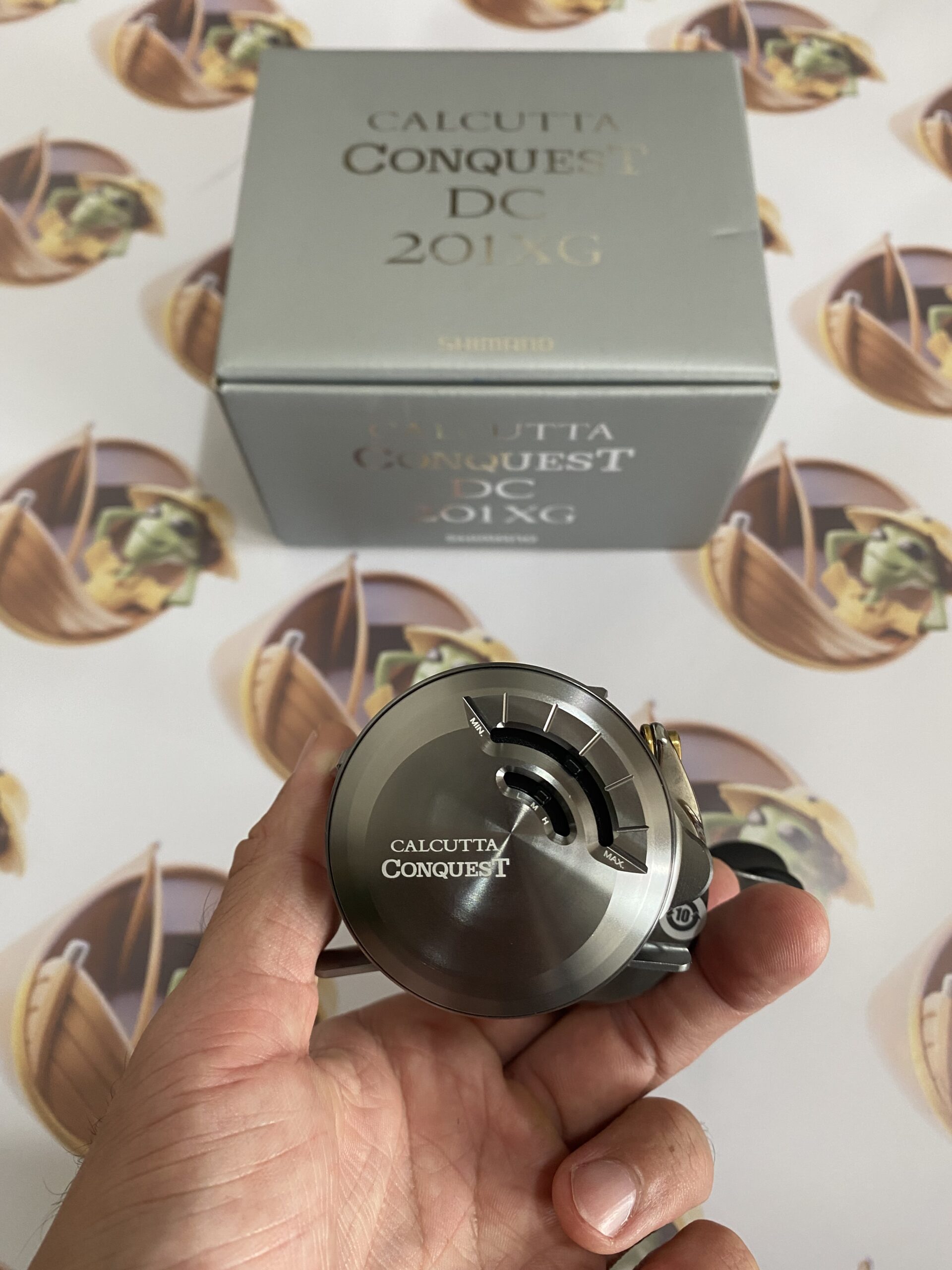 Carretilha Shimano Calcutta Conquest DC 201 XG 2026 - Imagem 5